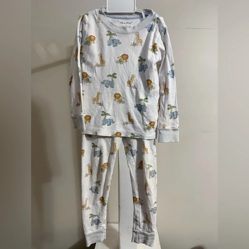 Kissy Kissy Baby Jungle Playdate Pajama Set